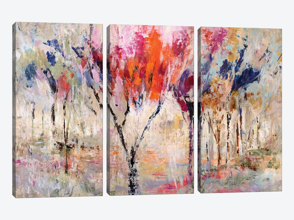 Forest's Flair by Jodi Maas 3-piece Canvas Print