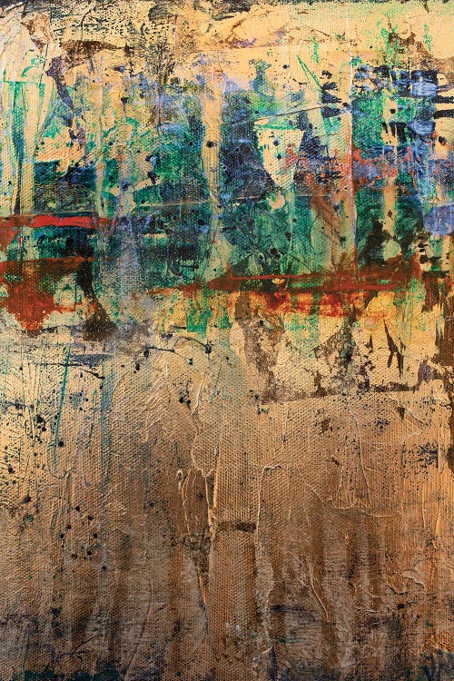Gold 'N Violet by Jodi Maas wall art