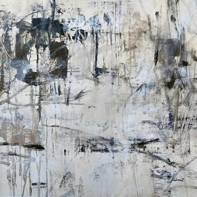 Space and Line by Julian Spencer canvas print