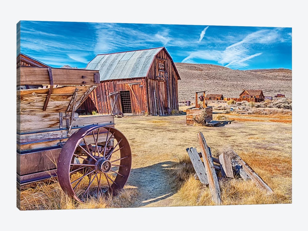 USA, Bodie, California. Mining town, Bodie California State Park II by Joe Restuccia III 1-piece Art Print