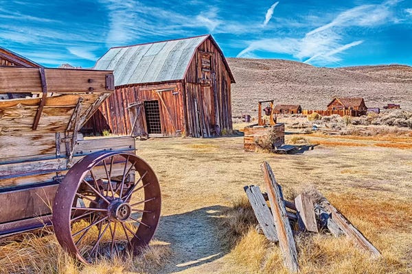 Carriages & Wagons: USA, Bodie, California. Mining town, Bodie California State Park II by Joe Restuccia III