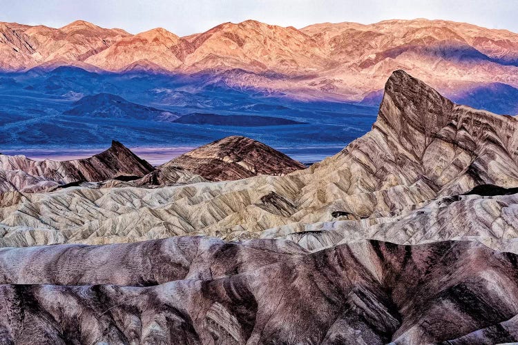 USA, California. Death Valley National Park, Zabriskie Point