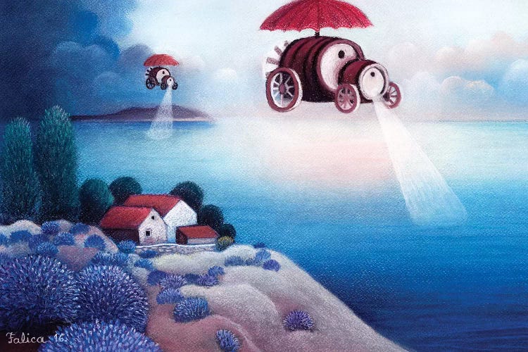 Where Did These Come From by Josip Falica canvas print