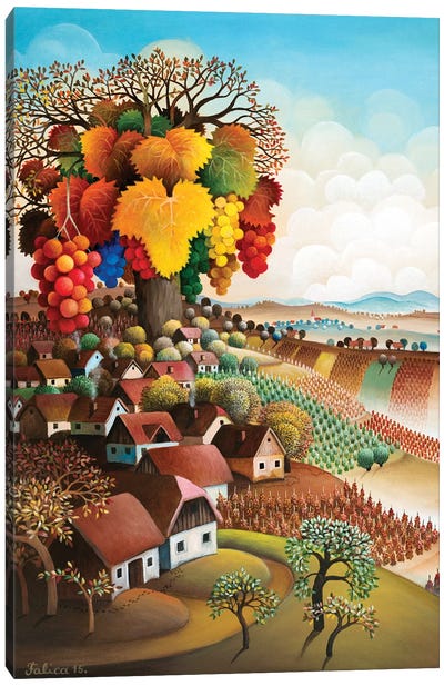 Great Vine Canvas Art Print - Josip Falica