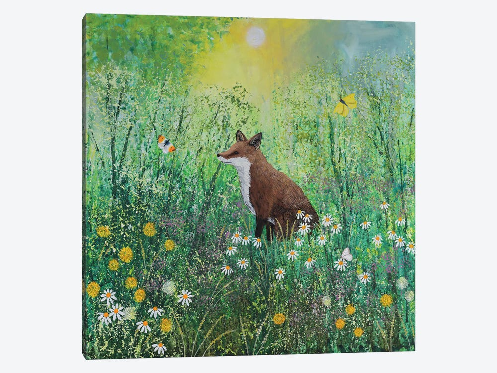 Sitting In The Morning Sun by Jo Grundy 1-piece Canvas Print