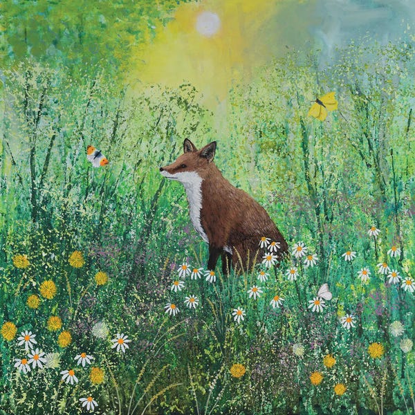 Grasses: Sitting In The Morning Sun by Jo Grundy