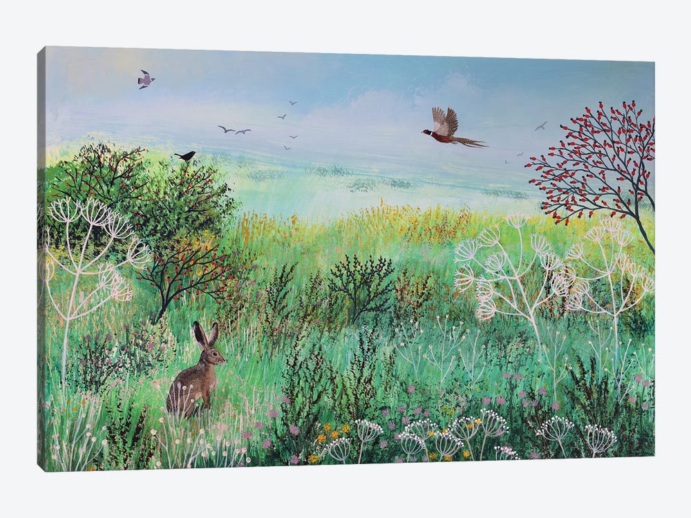 Across Misty Meadow by Jo Grundy 1-piece Canvas Print