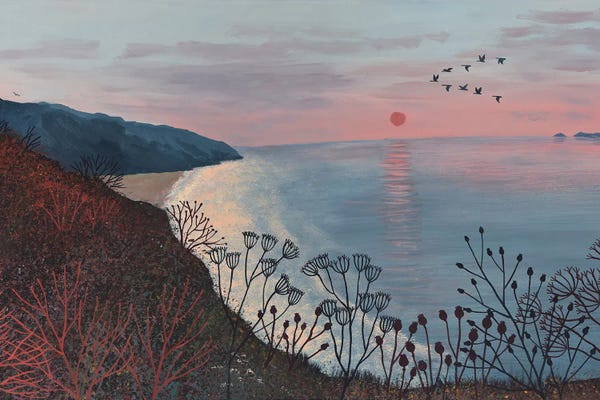 Jo Grundy: Ocean Dusk by Jo Grundy