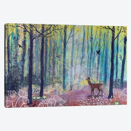 The Enchanted Forest Canvas Print #JOG109} by Jo Grundy Canvas Artwork