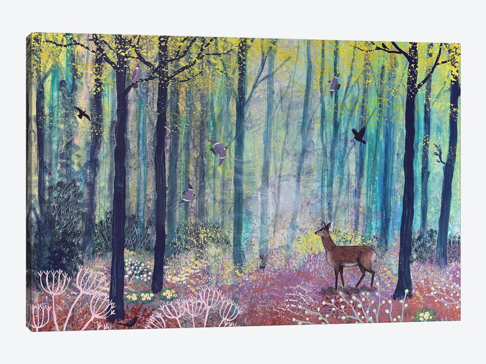 The Enchanted Forest by Jo Grundy 1-piece Canvas Artwork