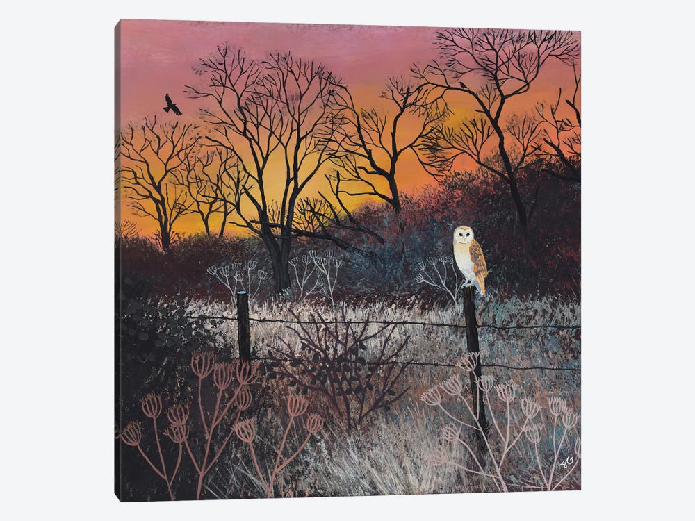 Sunset At The Spinney by Jo Grundy 1-piece Canvas Artwork