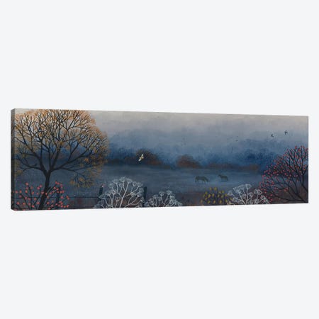 Morning Fog Canvas Print #JOG116} by Jo Grundy Canvas Art