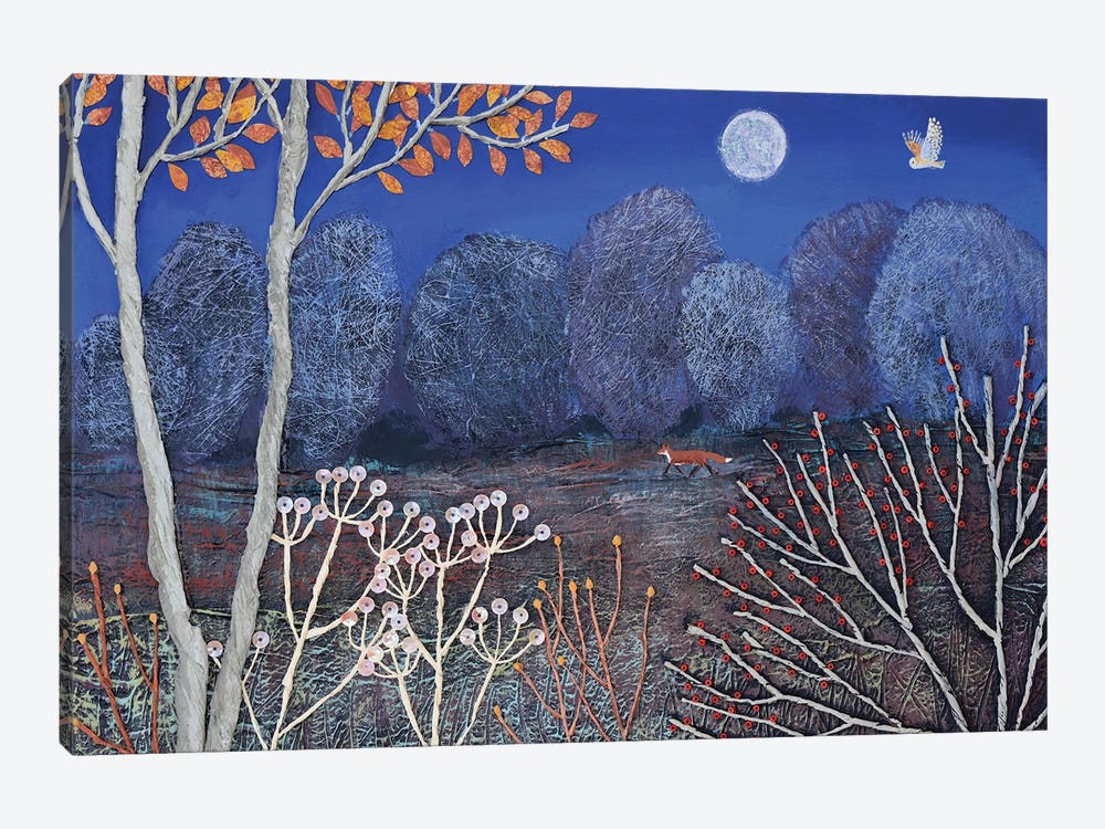 Autumn Moon by Jo Grundy 1-piece Art Print
