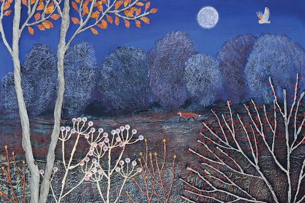 Jo Grundy: Autumn Moon by Jo Grundy