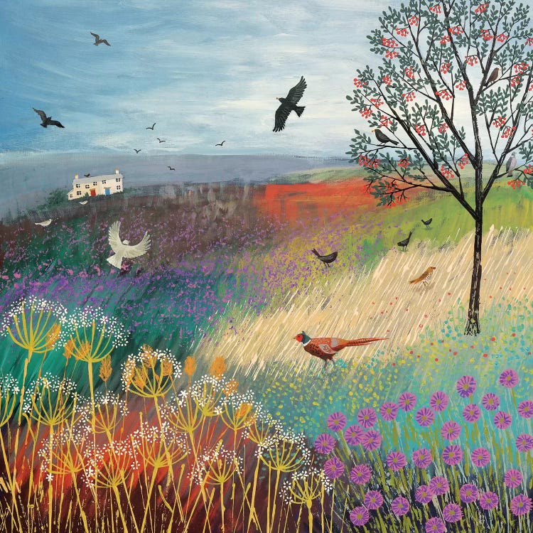 The Rowan Tree by Jo Grundy wall art