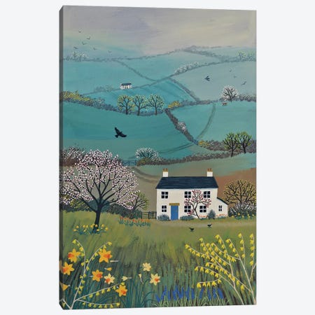 Across Spring Hills Canvas Print #JOG22} by Jo Grundy Art Print