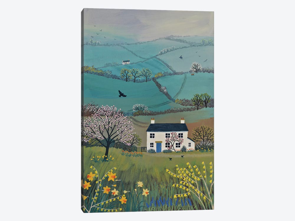 Across Spring Hills by Jo Grundy 1-piece Canvas Print