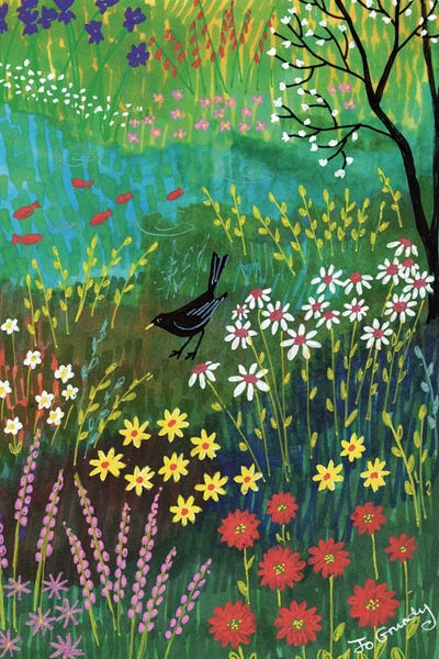 Jo Grundy: By Summer Pond by Jo Grundy