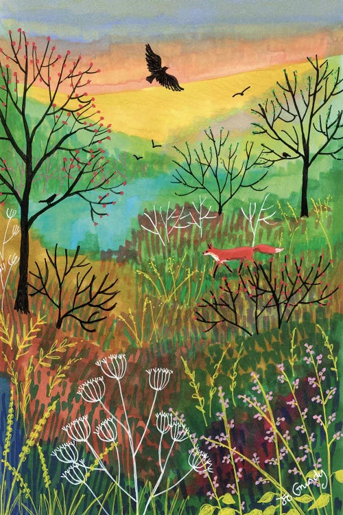 Off The Beaten Track by Jo Grundy wall art