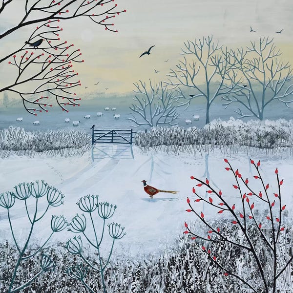 Jo Grundy: Snowy Morning by Jo Grundy