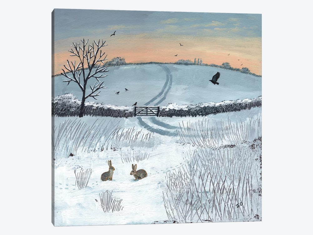 Winter Dawn by Jo Grundy 1-piece Canvas Print