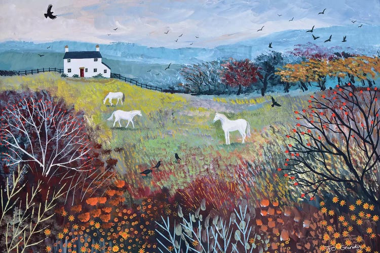 Autumn At White Horse Cottage