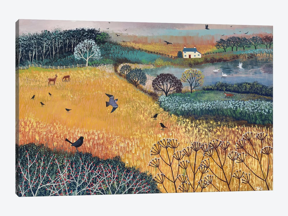 Harvest Home by Jo Grundy 1-piece Canvas Art