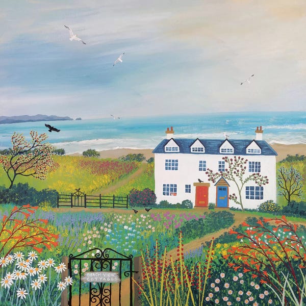 Jo Grundy: Beach View Cottages by Jo Grundy