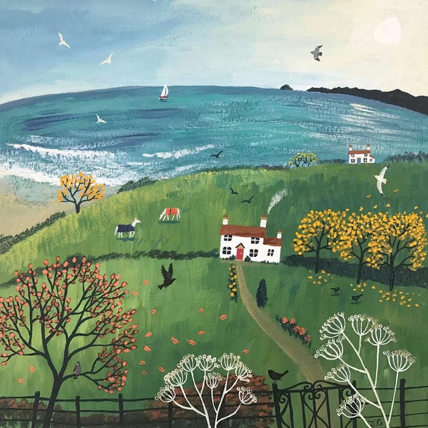 Jo Grundy: Autumn Beside The Sea by Jo Grundy