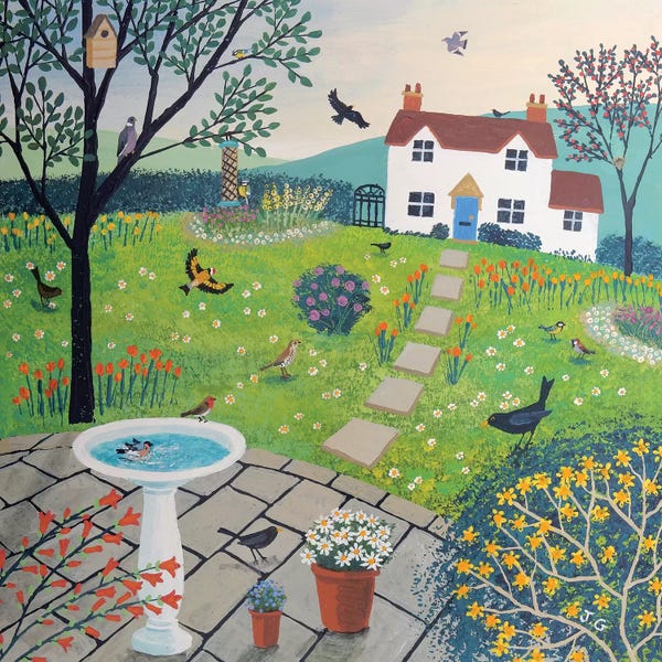 Jo Grundy: Bird Garden by Jo Grundy