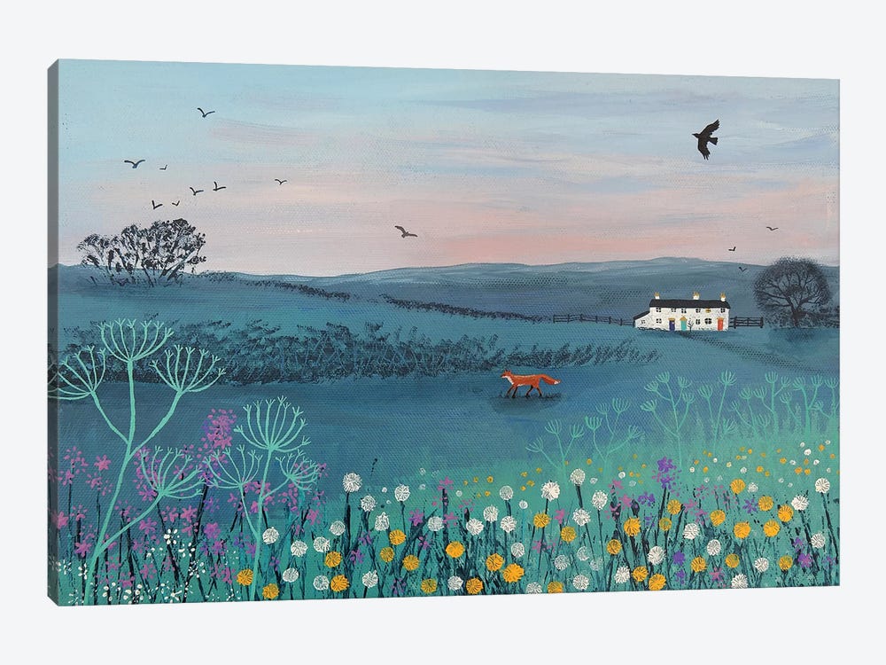 Across Dusky Meadow by Jo Grundy 1-piece Art Print