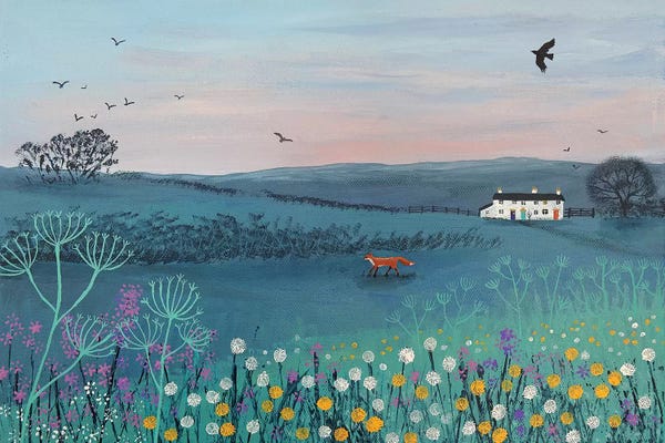 Jo Grundy: Across Dusky Meadow by Jo Grundy
