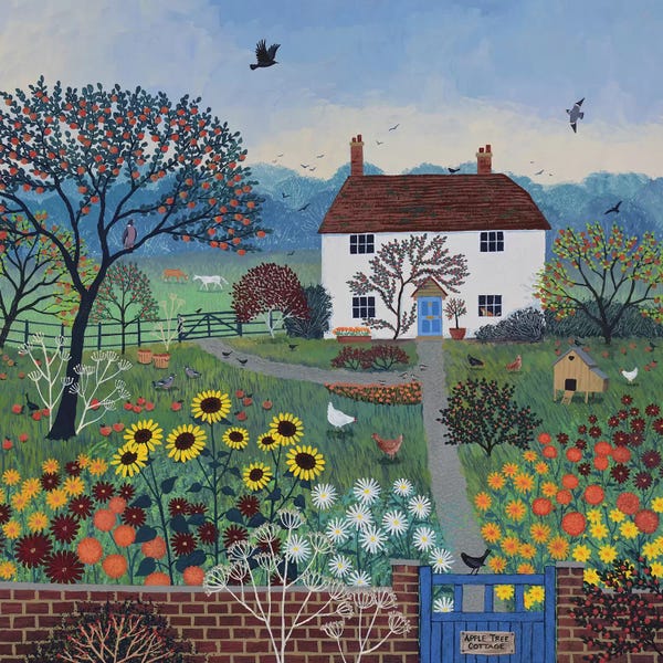 Jo Grundy: Apple Tree Cottage by Jo Grundy