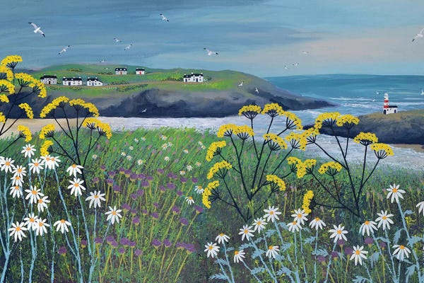 Jo Grundy: Headland Cottages by Jo Grundy