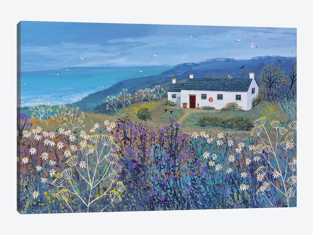A Place By The Sea by Jo Grundy 1-piece Canvas Artwork