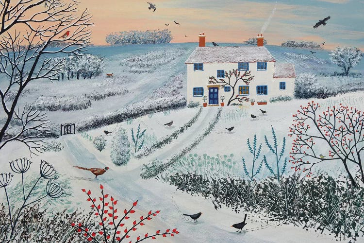 Cottage By Winter Common