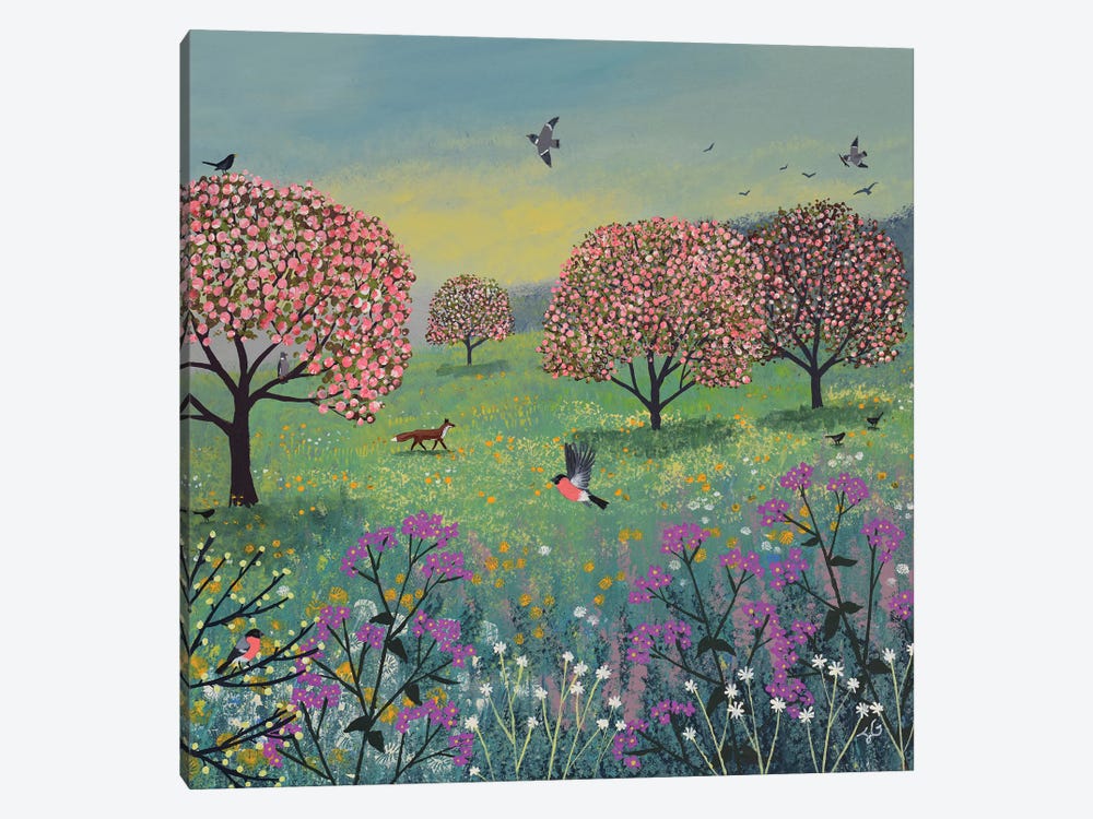 Blossom Meadow by Jo Grundy 1-piece Canvas Wall Art