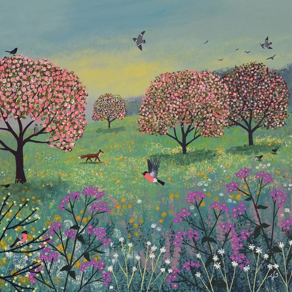 Jo Grundy: Blossom Meadow by Jo Grundy