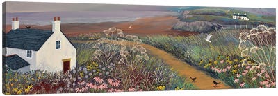 Sea Mist Canvas Art Print - Panoramic & Horizontal Wall Art
