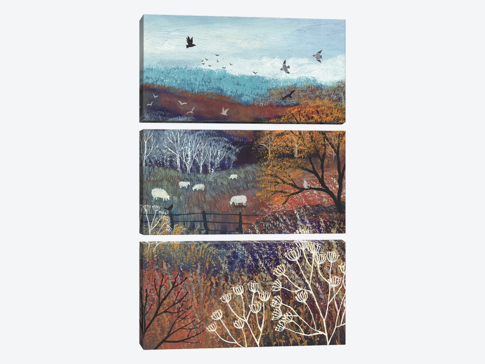 Colours Of Autumn by Jo Grundy 3-piece Art Print