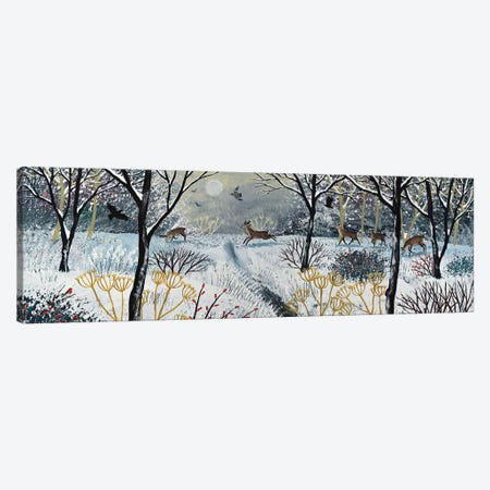 Through The Silence Of Snow Canvas Print #JOG85} by Jo Grundy Canvas Art