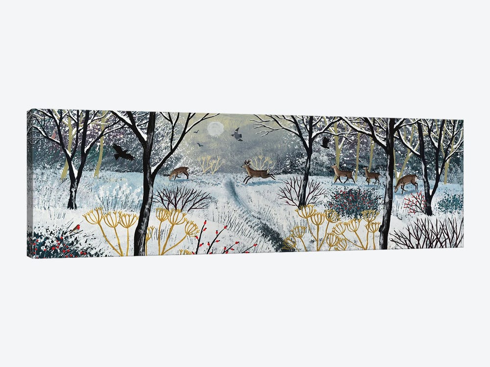 Through The Silence Of Snow by Jo Grundy 1-piece Canvas Artwork