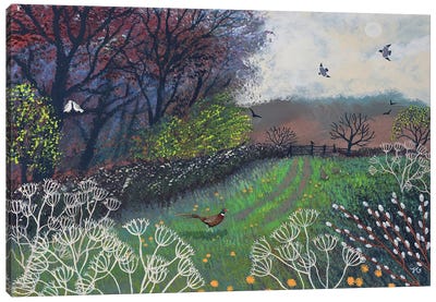 Whispers Of Spring Canvas Art Print - Jo Grundy