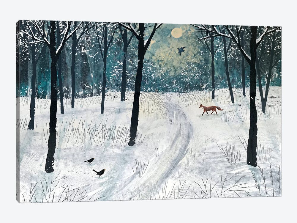 Moonlight Shadow 1-piece Canvas Print