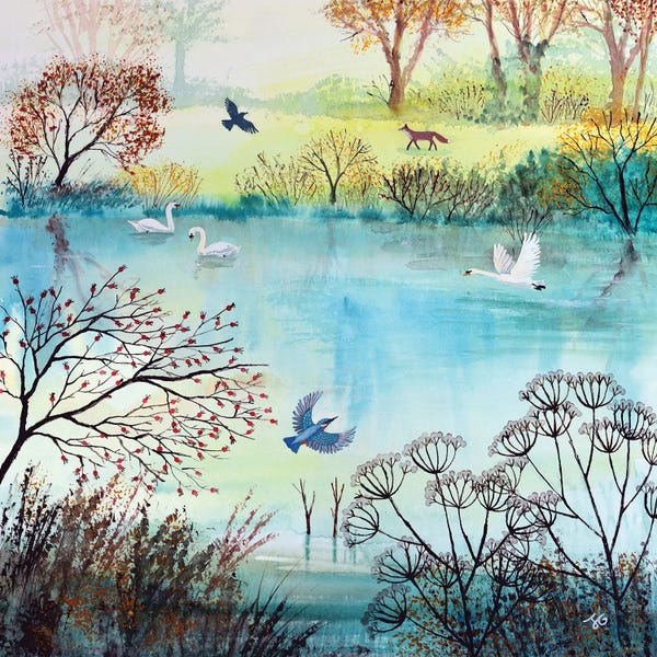Jo Grundy: River Haze by Jo Grundy