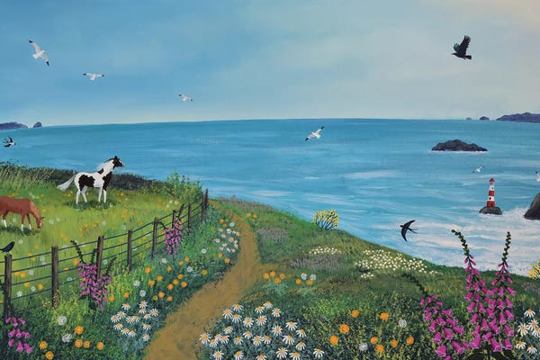 Looking Out To Sea