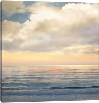 Ocean Light I Canvas Art Print - Beach Sunrise & Sunset Art