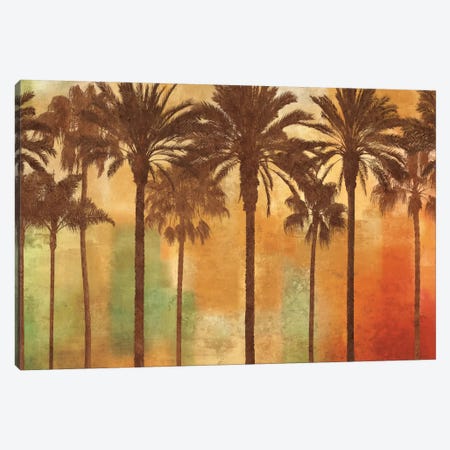 Palm Paradise Canvas Print #JOH68} by John Seba Canvas Artwork
