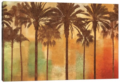 Palm Paradise Canvas Art Print - Palm Tree Art