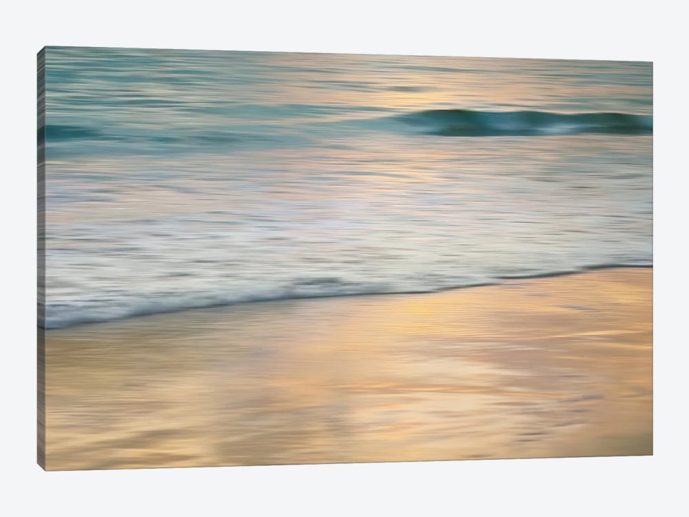 Shoreline Sunset by John Seba 1-piece Canvas Art
